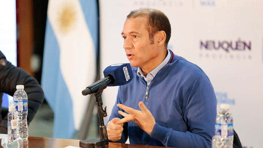 Omar Gutiérrez, gobernador de Neuquén, advirtió sobre el cambio en las reglas de juego.